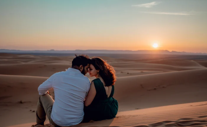 Sunset With camel ride
